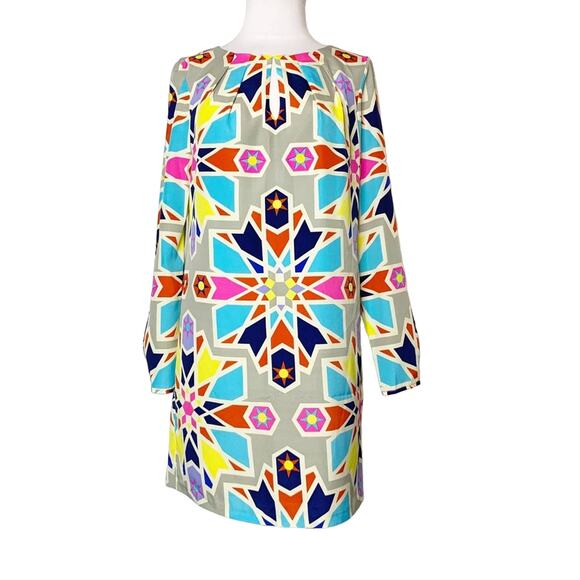 Mara Hoffman kaleidoscope print shift dress sz S - Picture 1 of 6